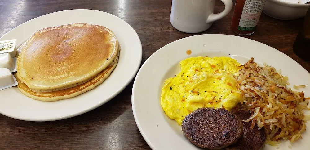 Pancakes and Eggs